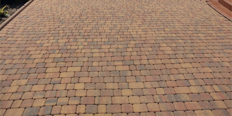 umyta kostka brukowa przez az clean