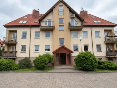 Mycie elewacji i dachów bloków w Szczecinie